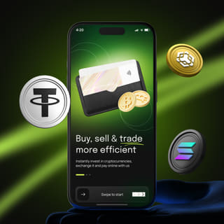 Interfaz de trading Vasta Cuotanza visualizada en un celular